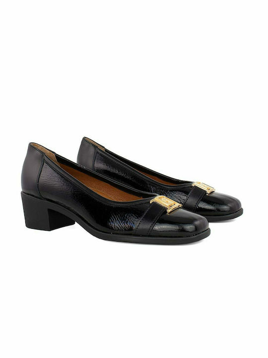 Castor Anatomic Leder Pumps Schwarz