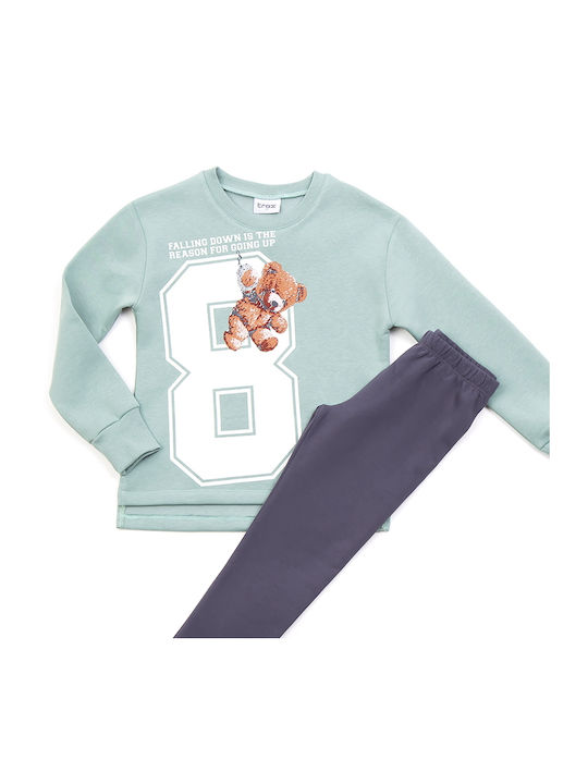 Trax Kids Set with Leggings Winter 2pcs Light Blue