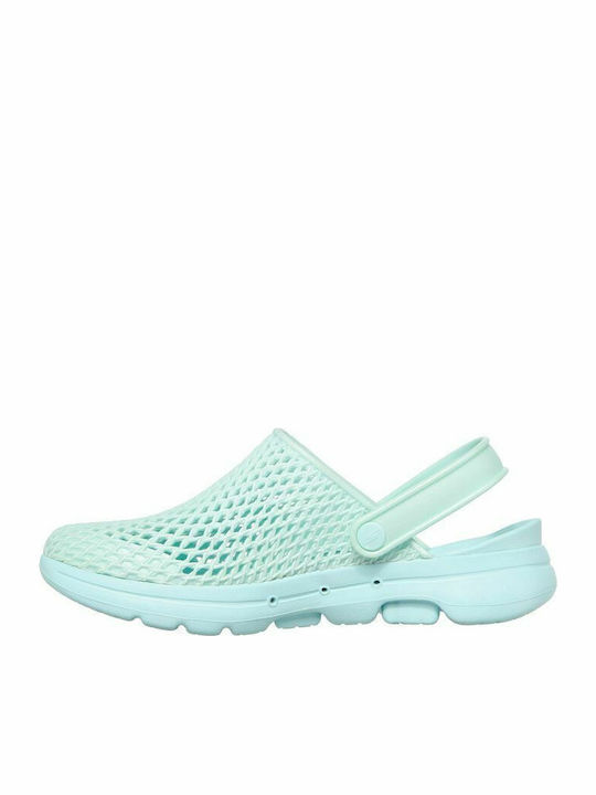 Skechers GOwalk 5 Sea Scape Woman Clogs Turquoise