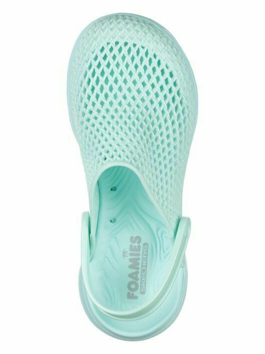 Skechers GOwalk 5 Sea Scape Woman Clogs Turquoise
