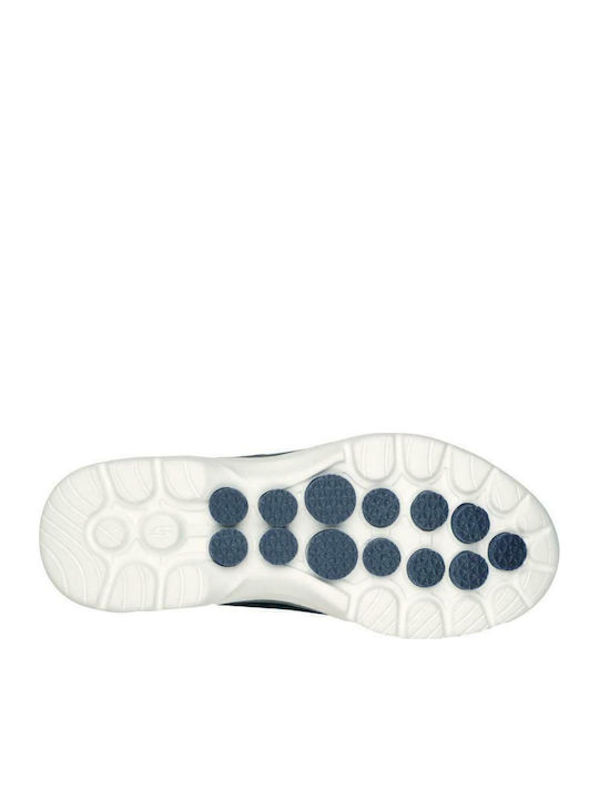 Go Walk 6 Γυναικεία Slip-On Navy Μπλε