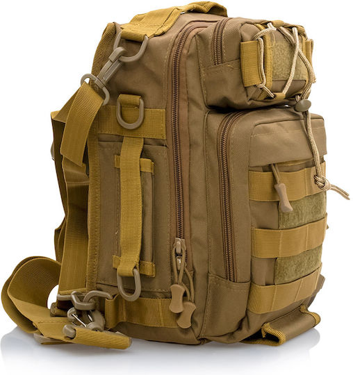 Mcan Military Pouch Shoulderbags made of Polyester Khaki