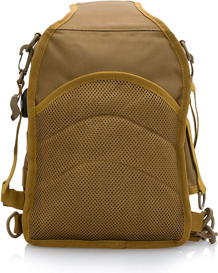 Mcan Militärische Tasche Umhängetaschen aus Polyester Khaki