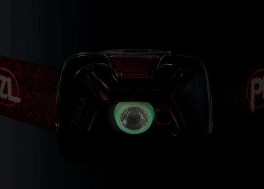 Petzl Headlamp LED IPX4 with Maximum Brightness 300lm Tikka Black