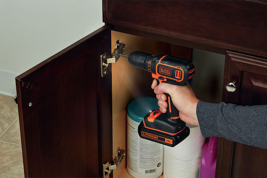 Black & Decker BDCDC18-QW Battery Drill Driver 18V 1x1.5Ah