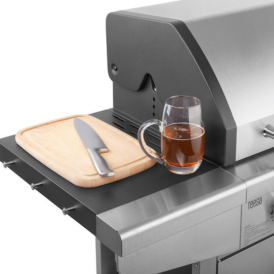 Teesa Gasgrill Rost 41cmx59cmcm mit 3 cm 10.8kW