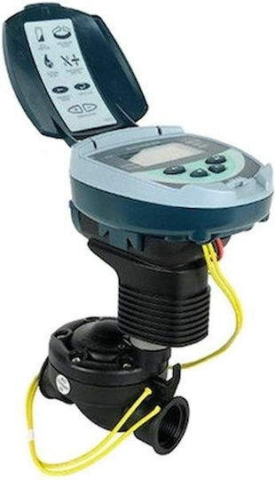 Galcon 61512 DC-1S 1 Station + Ηλεκροβάνα 3/4" Προγραμματιστής Ποτίσματος Φρεατίου Μπαταρίας Με Ηλεκτροβάνα
