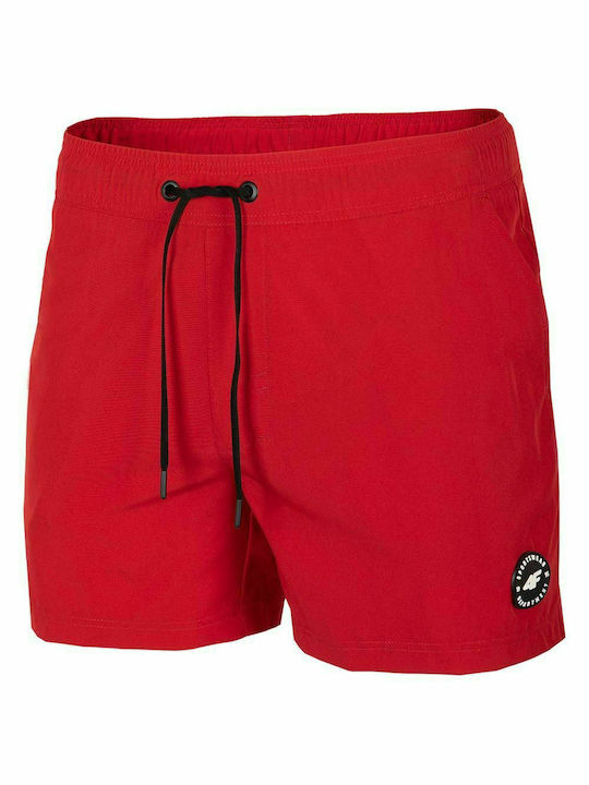 4F Herren Badebekleidung Shorts Rot