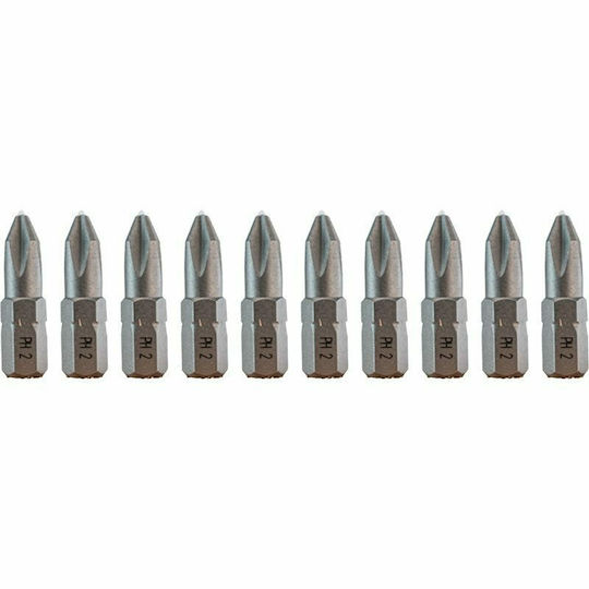 Bormann Pro Set 10 Schraubendreher-Bits Kreuz BHT3507