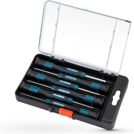 Bormann Pro BHT7106 Set 6 Precision Screwdrivers with 6 Interchangeable Tips