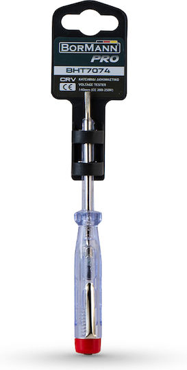 Bormann Pro De Test Șurubelniță Lung Drept cu Lungimea 140mm BHT7074