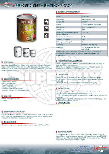 Superlux Epixyl Baza solventă 903 Lemn de trandafir Matt 750ml