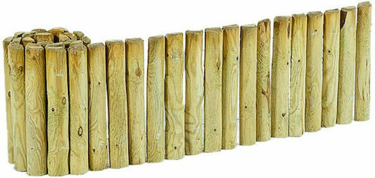 Showood Wooden Garden Hedge in Beige Colour 20cm x 1.8m
