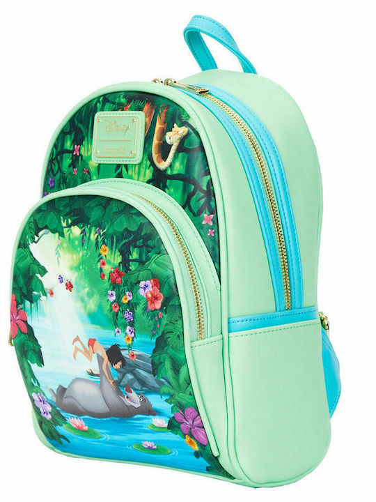 Loungefly Geantă Rucsac Verde 22.5x11.2x26.2cm – Disney Jungle Book Bare Necessities Mini Loungefly Geantă Rucsac Verde 22.5x11.2x26.2cm – Disney Jungle Book Bare Necessities Mini