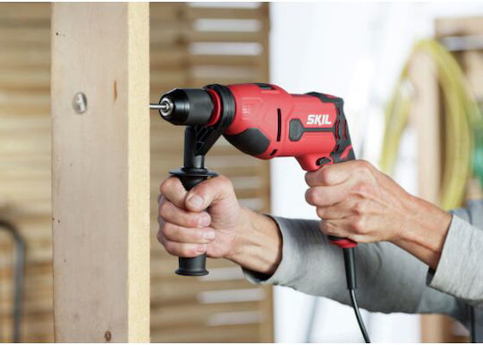 Skil 6725 GA Impact Drill 710W with Case and with Set of 10 drill bits