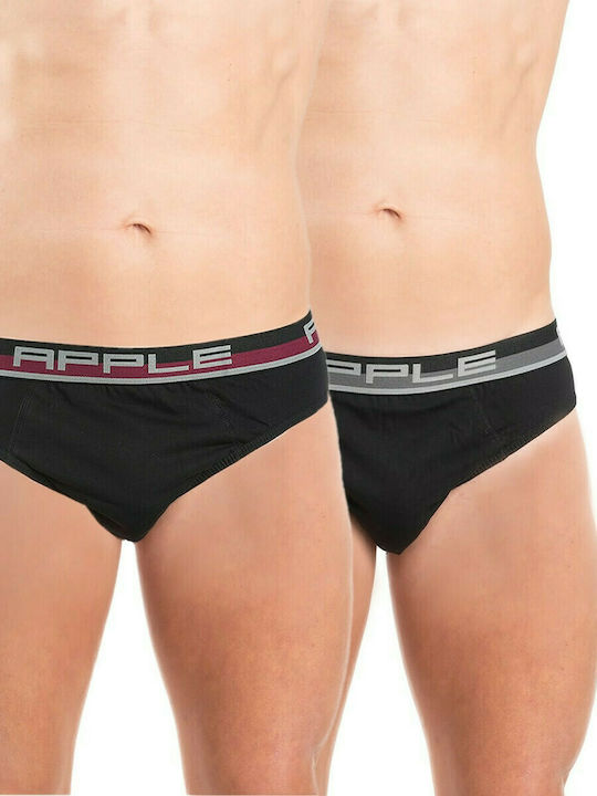Ανδρικά Σλιπ Black / Bordeaux / Grey 2Pack