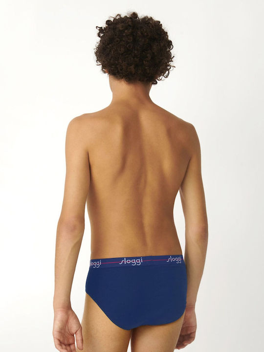 Start Midi Ανδρικά Σλιπ Navy Μπλε / Μπλε 2Pack