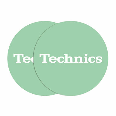 Magma Slipmat din Fetru Technics Simple 7 (Ζεύγος) în Verde Culoare