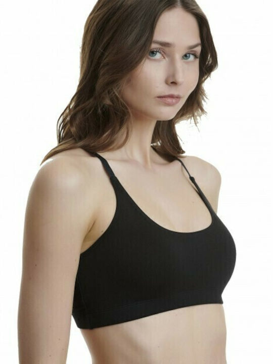 Women's Bra without Padding Black