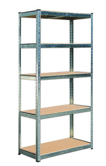 Bulle Shelf Dexion Galvanized 120x45x180cm 610412