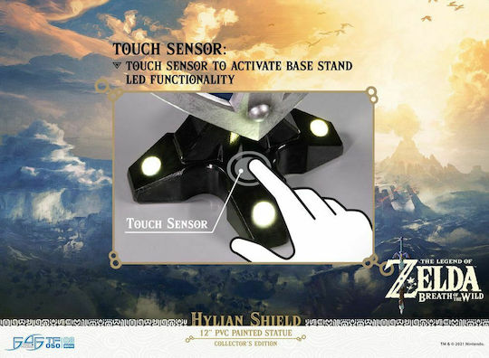 First 4 Figures The Legend of Zelda: Hylian Shield Ρέπλικα μήκους 29εκ. σε Κλίμακα 1:1