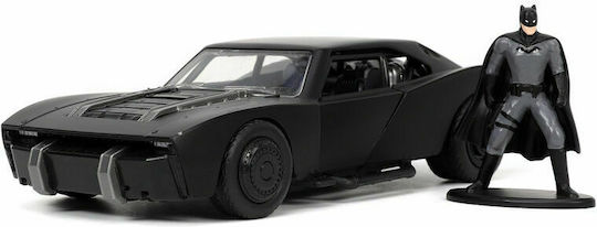 Jada Toys DC Comics Batman Batman 2022 - Batmobile Replica Vehicle Length 2.5cm in Scale 1:32