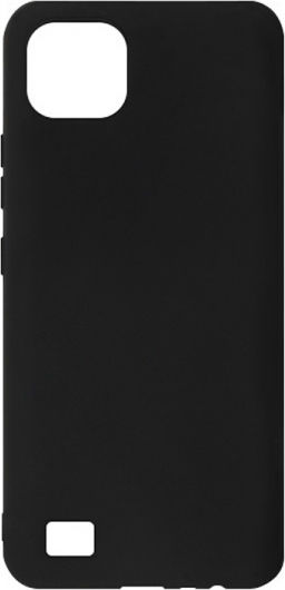 Senso Soft Touch Back Cover Silicone Black (Realme C11 2021) SESTRMC20B