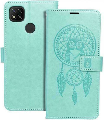 Forcell Mezzo Wallet Δερματίνης Dreamcatcher Green (Redmi 9C)