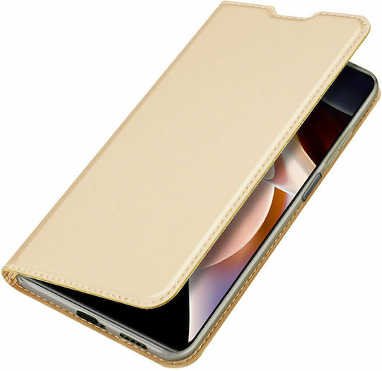 Dux Ducis Skin Pro Book Piele artificială Auriu (Poco M4 Pro 5G / Redmi Note 11s 5G )