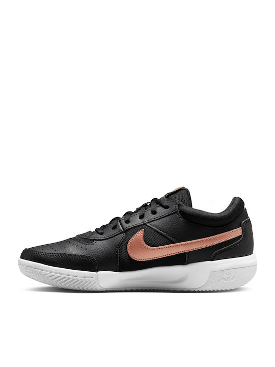 Nike Zoom Lite 3 Women's Tennis Shoes for Clay Courts Black / Mtlc Red Bronze / White
