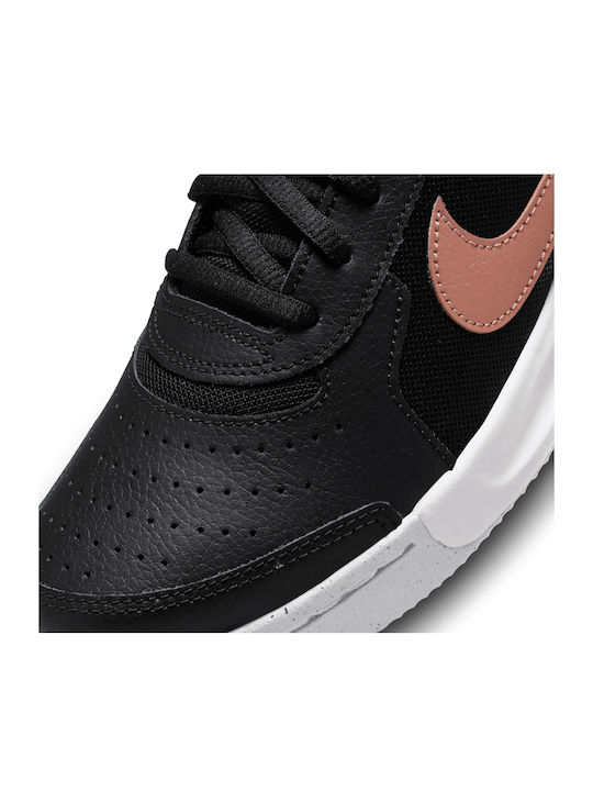 Nike Zoom Lite 3 Women's Tennis Shoes for Clay Courts Black / Mtlc Red Bronze / White