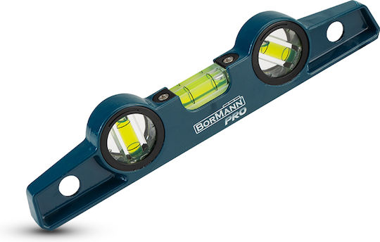 Bormann Pro BHT7760 Αλφάδι Αλουμινίου Μαγνητικό 25εκ. με 3 Μάτια
