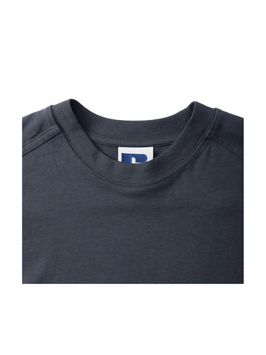 Russell Athletic Arbeit T-Shirt Marineblau