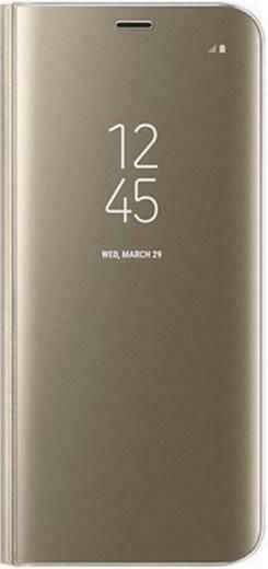 Hurtel Clear View Book Πλαστικό Χρυσό (Galaxy A10)