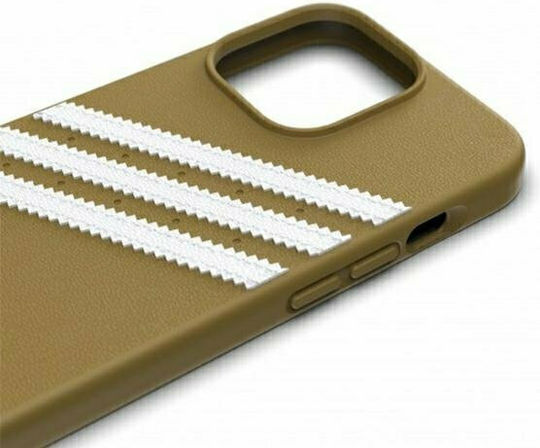 adidas Moulded Back Cover Plastic Beige / Gold (iPhone 13 Pro Max)
