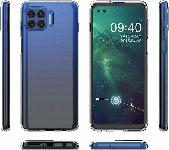 Hurtel Ultra Clear 0.5mm Back Cover Σιλικόνης 0.5mm Διάφανο (Moto G 5G Plus)