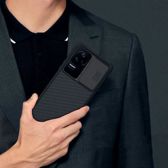 Nillkin Camshield Pro Задна корица Пластмаса Черен (Xiaomi Poco F4 5G)