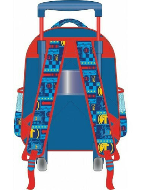 Must Team Thomas & Friends Goooo Schulranzen Rucksack Kindergarten Blau mit Flaschenhalter 8Liter