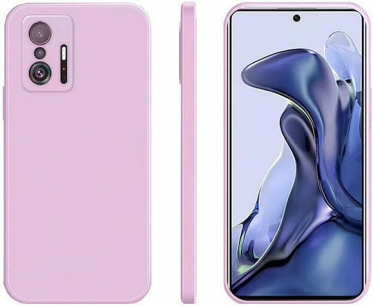 Bodycell Square Liquid Back Cover Σιλικόνης Light Violet (Xiaomi 11T / 11T Pro)