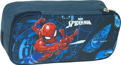 Gim Spiderman Pencil Case with 1 Compartment Blue