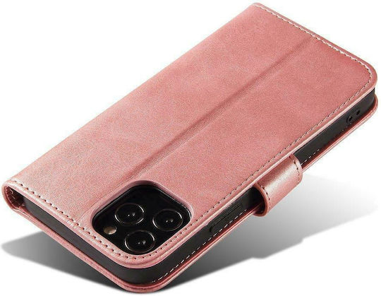Hurtel Book Δερματίνης Ροζ (Huawei P40 Lite 5G)