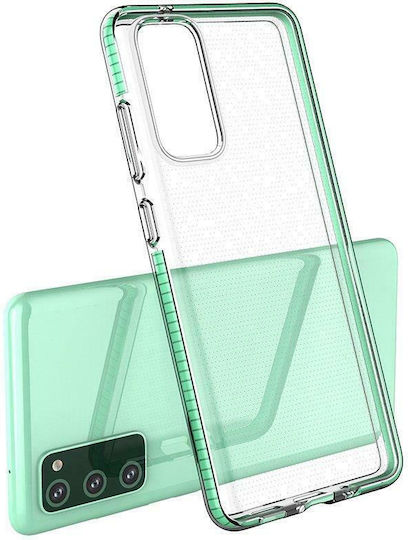 Hurtel Spring Back Cover Silicone 1mm Light Pinkαι (Poco F3 / Mi 11i)