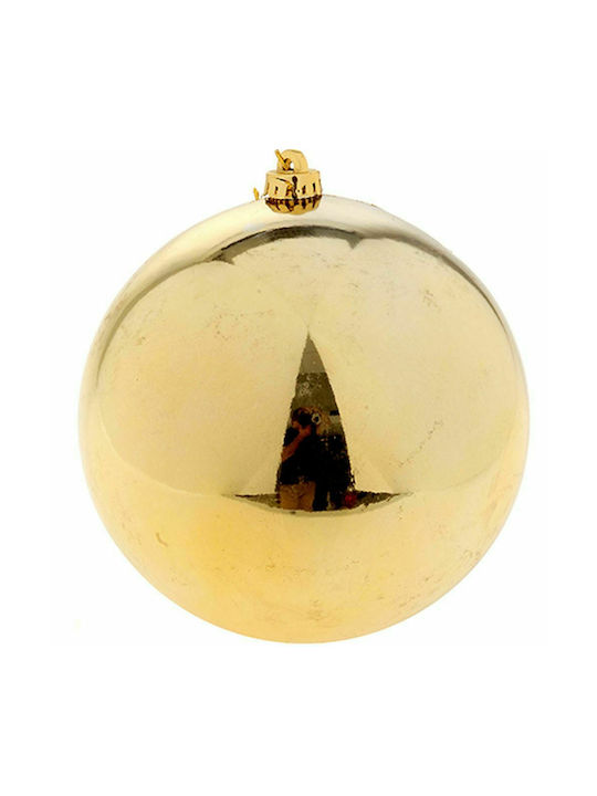 Iliadis Christmas Plastic Ball Ornament Gold 6x6cm 12pcs