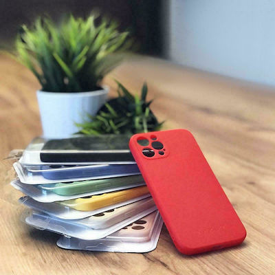 Wozinsky Color Silicone Back Cover Red (iPhone 12 mini)