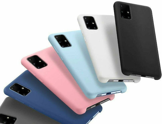 Hurtel Soft Flexible Rubber Back Cover Σιλικόνης Ροζ (Galaxy A03s)