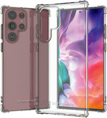 Wozinsky Anti Shock Armored Umschlag Rückseite Kunststoff Transparent (Galaxy S22 Ultra 5G)