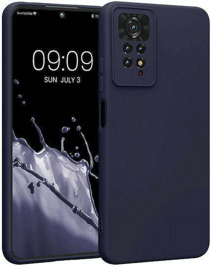 Note 11 Pro 5g Global Dark Blue Back Cover Σιλικόνης Μπλε (Redmi Note 11 Pro)