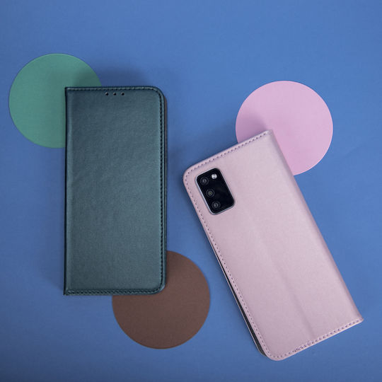 Smart Magnetic Back Cover Δερματίνης Dark Green (Poco X4 Pro 5G)