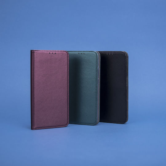 Smart Magnetic Back Cover Δερματίνης Dark Green (Poco X4 Pro 5G)
