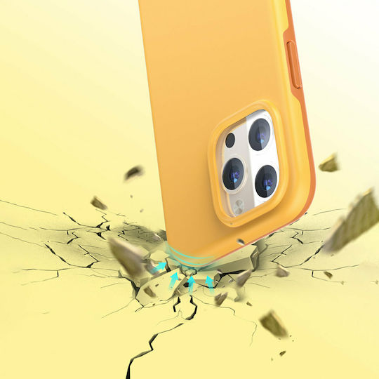 Choetech MFM Anti-drop Back Cover Plastic Portocaliu (iPhone 13 Pro)